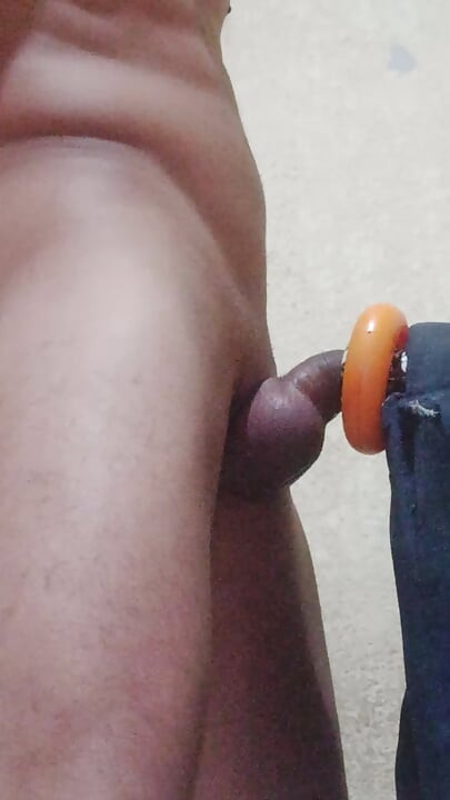 Skinny Guy Masturbating At Home