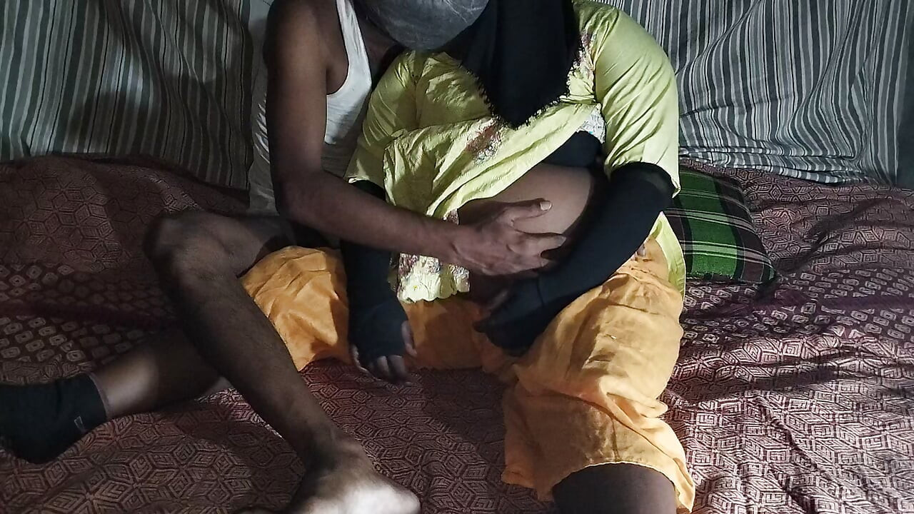 Real new village couple performance in at home, joss couple show