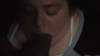 Busting a nut on a white bbw smut