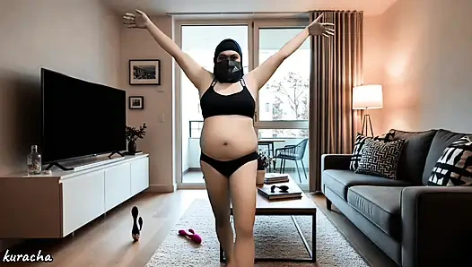 Dokter hamil cuti sendirian di rumah