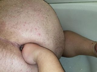 Fisting Hubby&#39;s ass