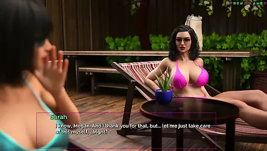 Shut up and Dance - Footjob on the Patio, Stepsis Gets Horny (ep. 11-1)