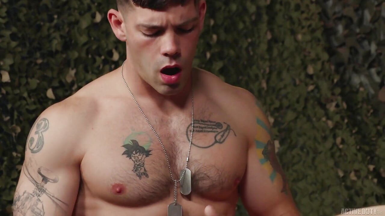 Activeduty - Booty Packing Soldiers Hardcore Railed by Big Cock Hunk