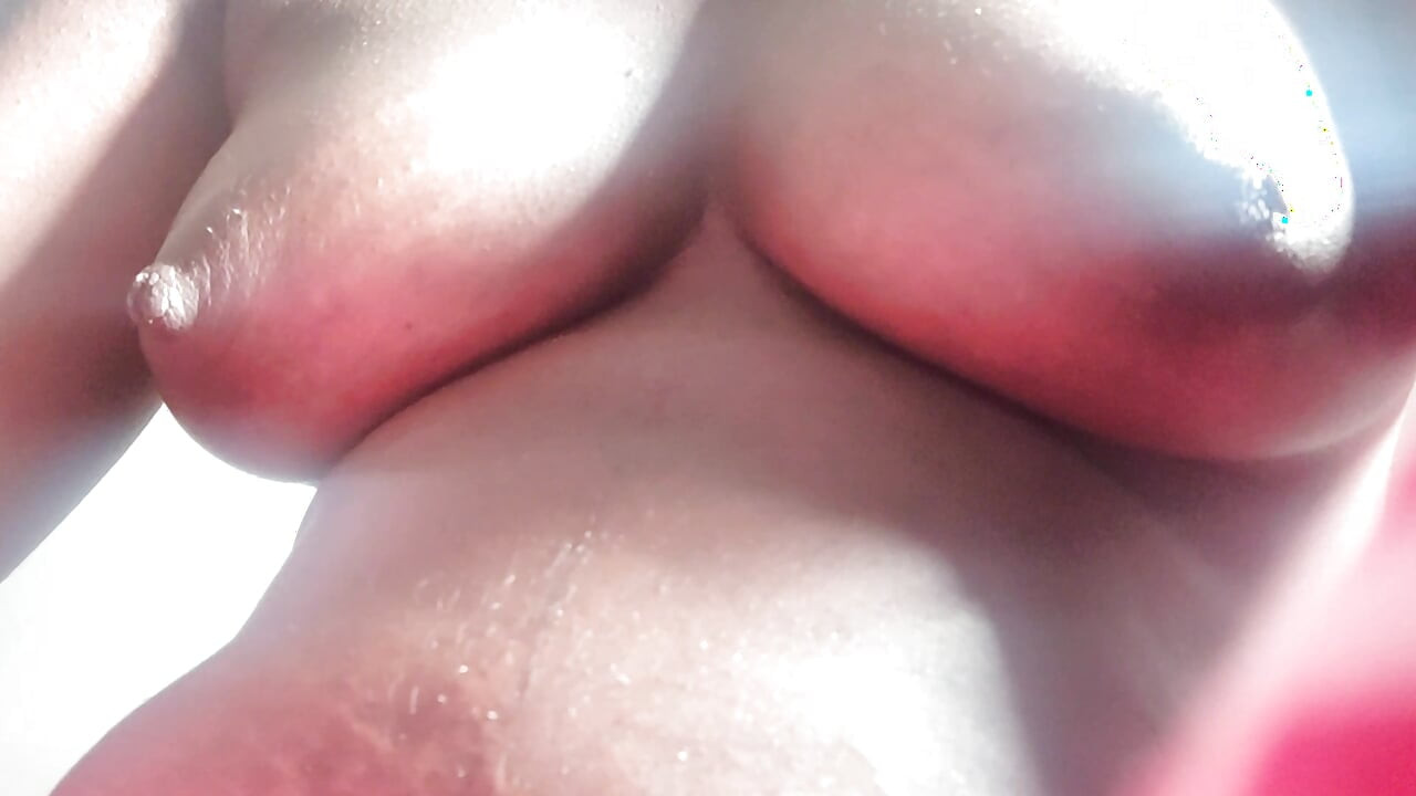 Massaging My Small Tits