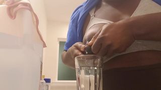 Lactating ghanian YouTuber