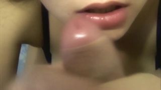 Секс-секс со спермой с камшотом на лицо и в рот