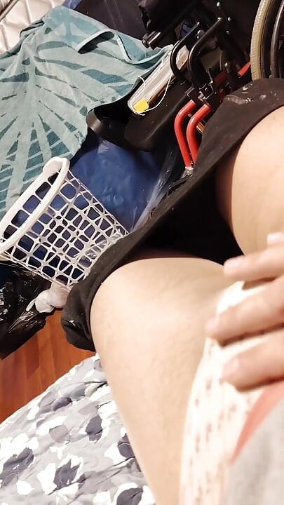 Me in my panties and my wet panties