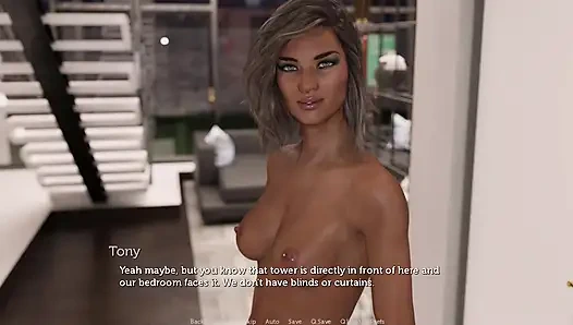 Pasangan yang suka bertualang 103 aku nggak percaya anne menerima tantanganku untuk jalan-jalan di rumah sambil bugil