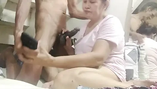 She sucks my dick so pleasured me