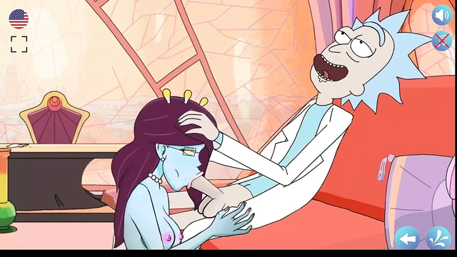 Rick's Lewd Universe - Part 1 - Rick and Morty - Unity Suck off Rick by Loveskysanx