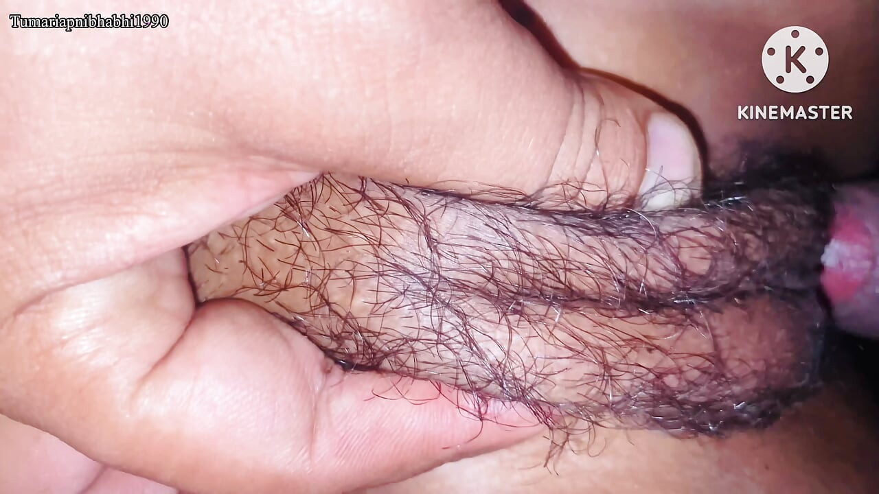 Sexo desi indiano em close-up curto com voz em hindi