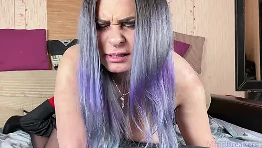 Vahşi gotik üvey annem fortnite akşamımı yüzüme oturmak için yarıda kesti