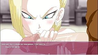 Android Quest For The Balls - Dragon Ball Μέρος 3 - Android 18 And The Big Dick By LoveSkySanX