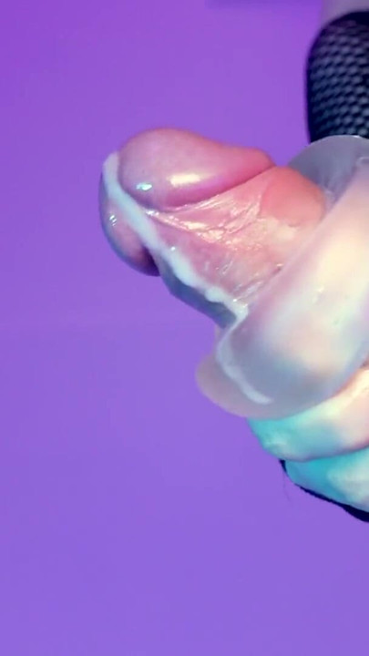 Thrilling moment from "Jerking my big dick in front of you"