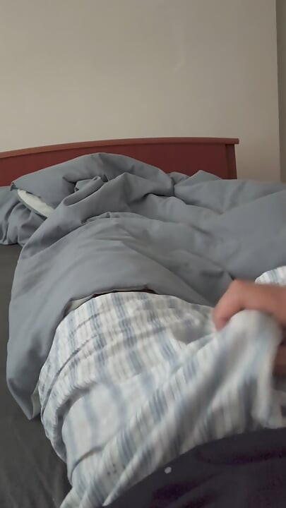 Gay boy alone at home