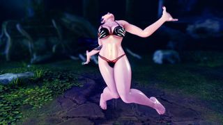 sfv ryona - Momiji yaiba bikini (Ibuki) oily + tna jiggle