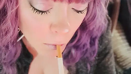 All Dangles From You Smoking Queen, Tina Snua! Close Up With Lots Of Smoke!