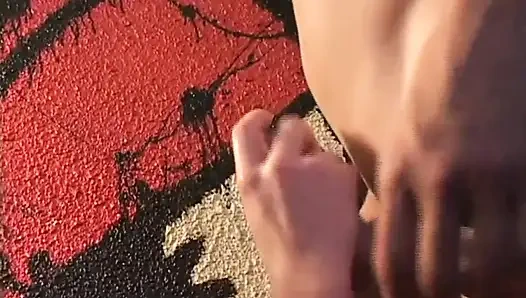 She Eat Cum From Her Pussy