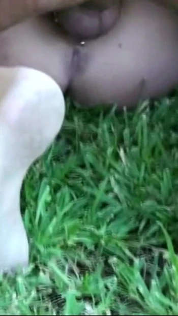 Emotional moment from "German Mature Seduces Stranger to Outdoor Sex at Garden Party"