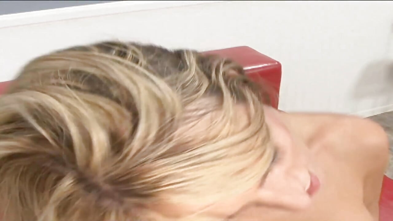 Sexy blonde Stepmom ride big cock