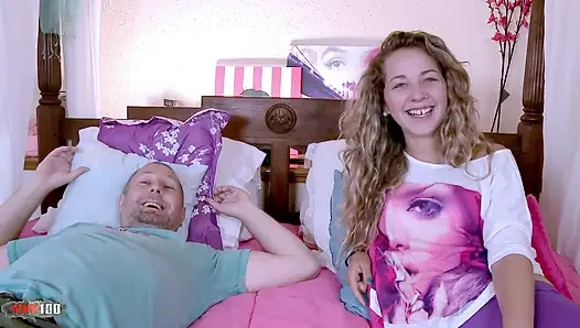 Spanische blonde afrika irujo blowjob &cumshot - hardcore-casting-test
