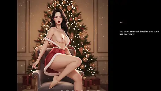 Ehefrau wagt es, weiter zu weihnachten zu werden