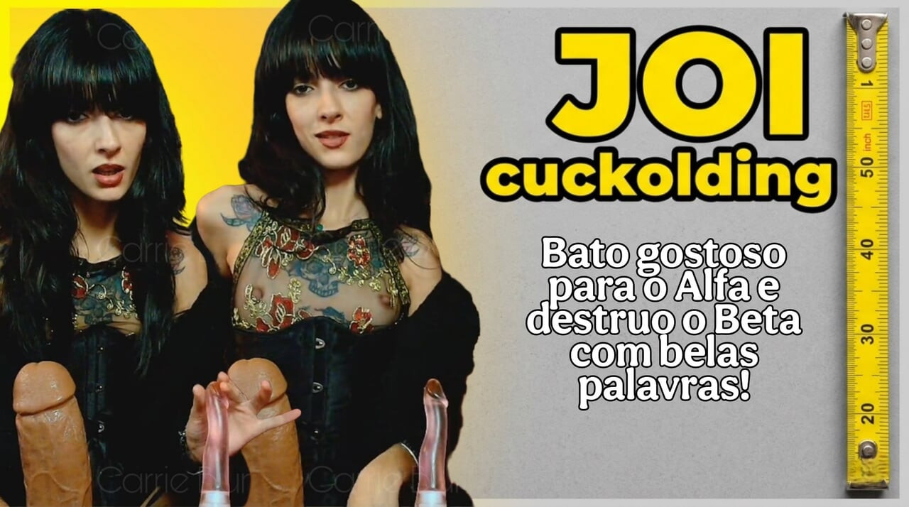 CarrieBurton gives a sneak peek of her domination in this new Joi Cuckold