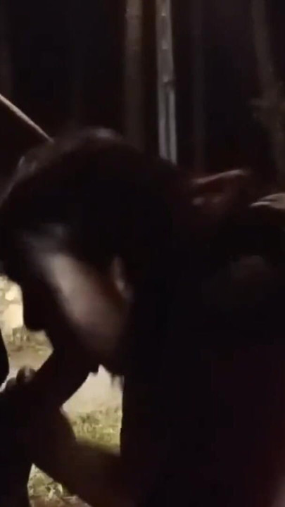 Outdoor sex with a mature | Clip 2