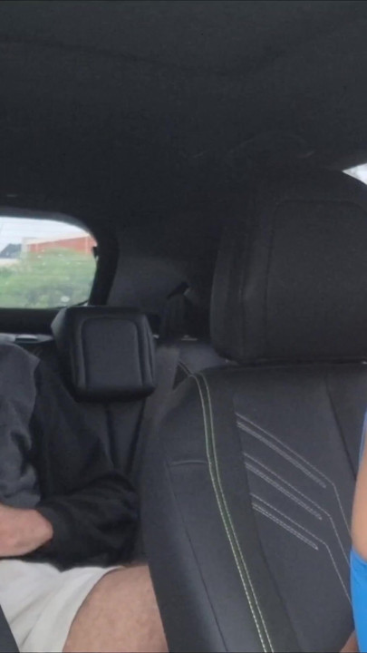 Captivating moment from "Married app driver goes out without panties and leaves his passengers with an erection!"