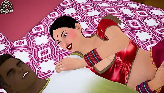 Indian Busty Bhabhi Hard Fucked by Devar - Real Hindi Dirty Talk