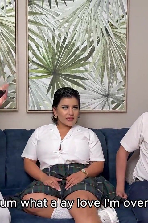 I Lose My Virginity to My Boyfriend and My Stepmother Joins in for a Rough Threesome - Naty Delgado