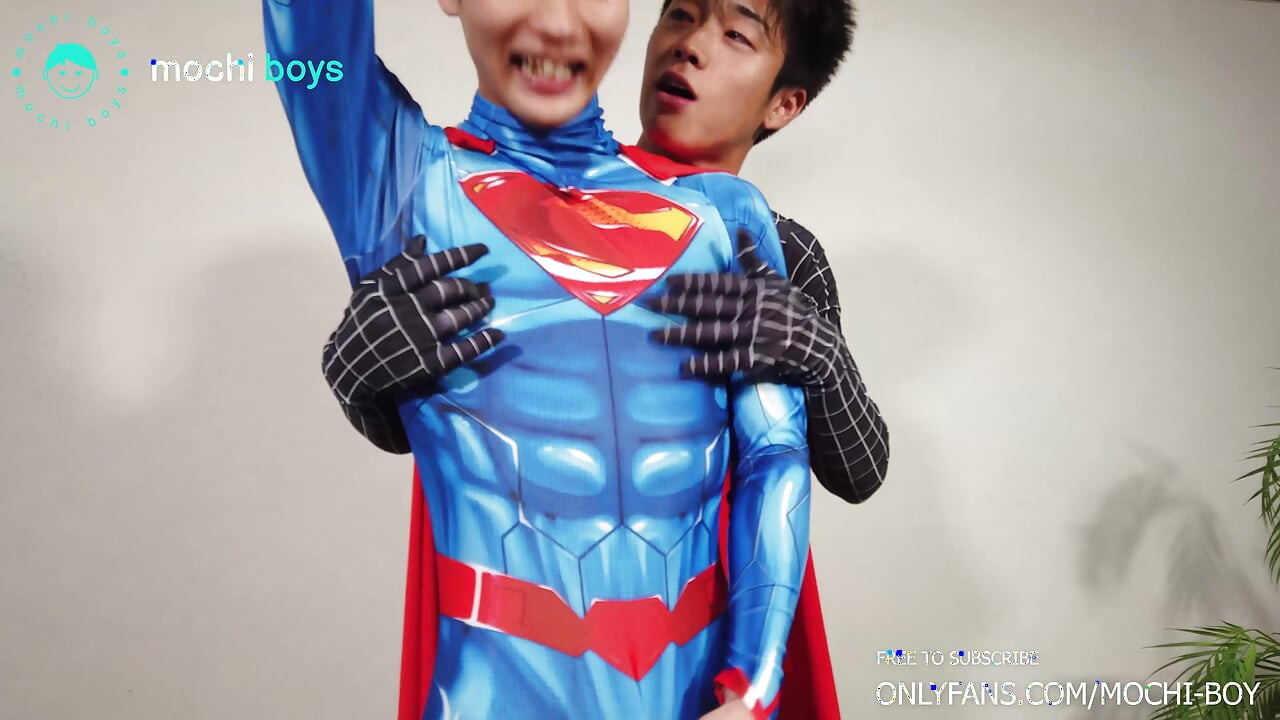 Superman x Spiderman - Lycra Superhero Costume