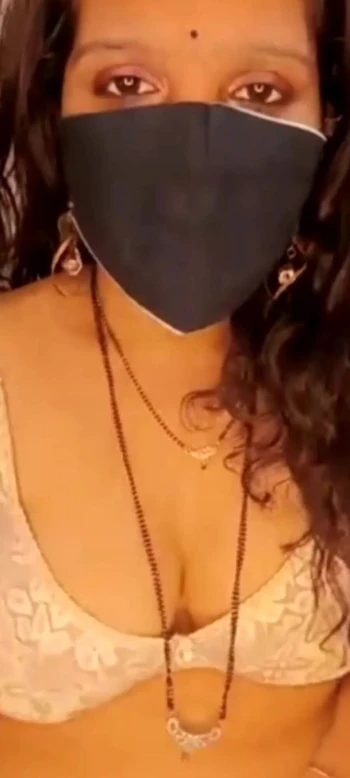 Powerful moment from "Desi Indian aunty self satisfaction on webcam"