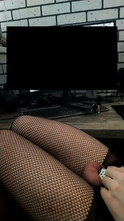 Fiasolo i bur eller kyskhetsbälte femboy