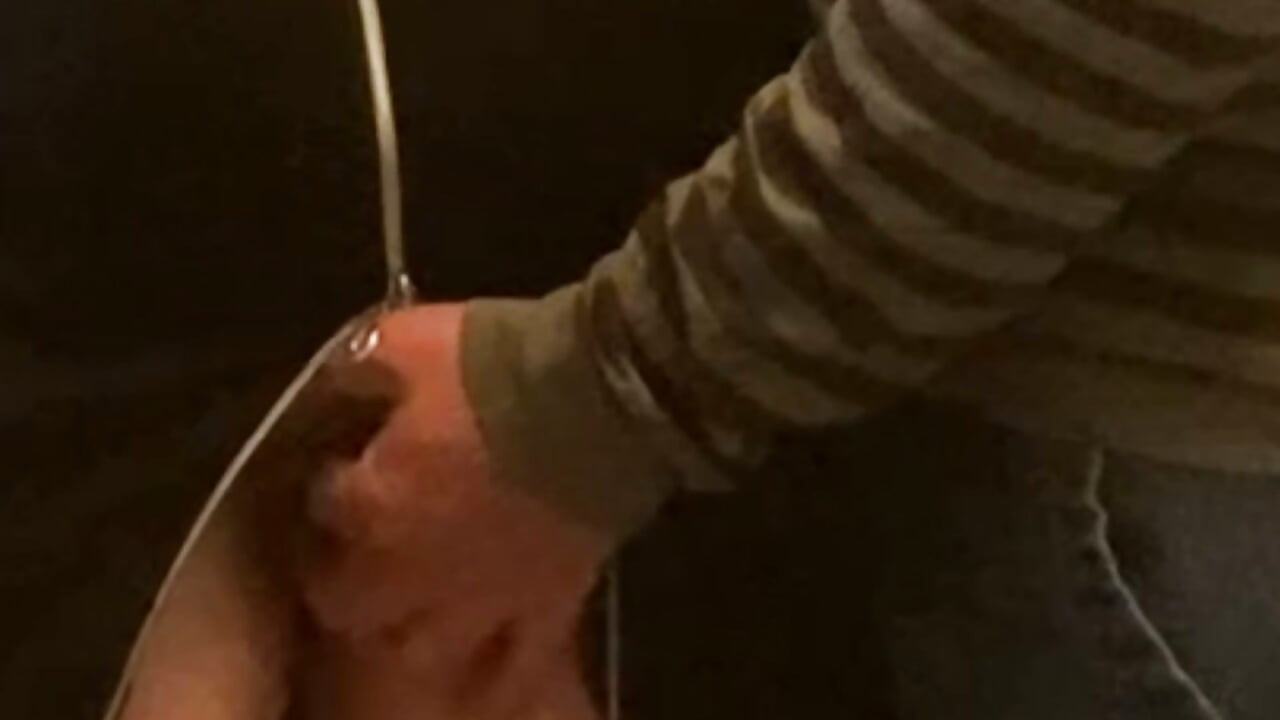 Perv Old Man Fingering Pussy in Subway!