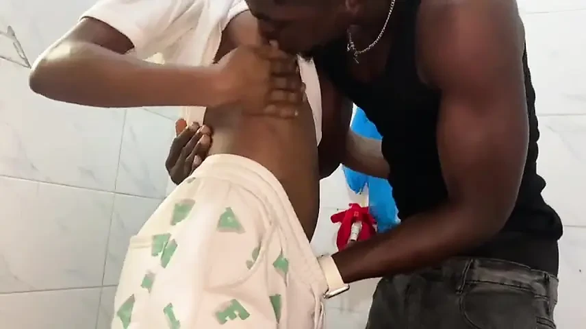 Nasty Doggy in the Bathroom During Meeting