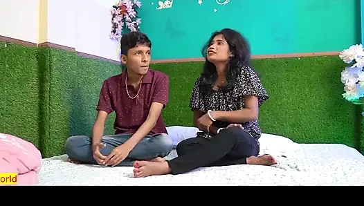 Adik tiri umur 18 tahun ngentot sama abang tirinya yang masih remaja! Video rekaman seks gadis hot india!