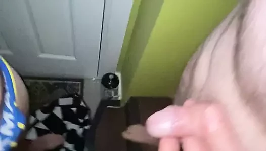 Başlarken işemek üzerinde içinde jock tarafından baba