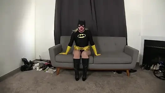 Blonde Batgirls Blackmail Blowjobs