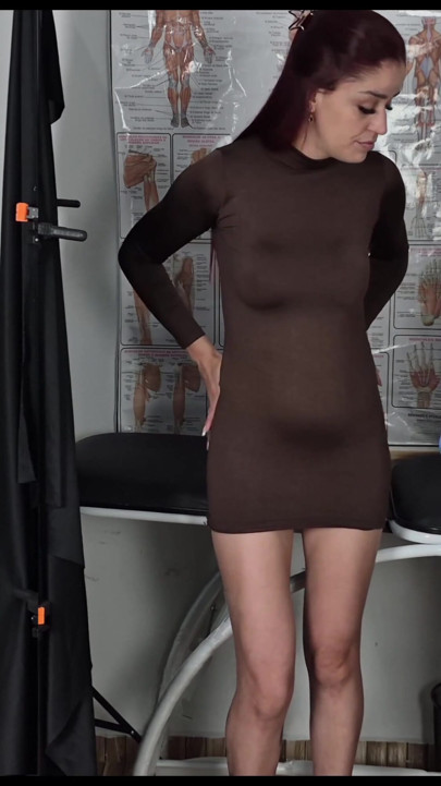 Wife gets her butt shot from behind her distracted cuckold! | Clip 1