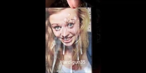 Jill gets super squirt creamy facial CUm tribute