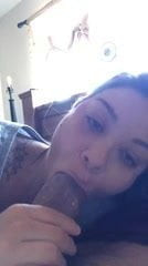 Blowing someone