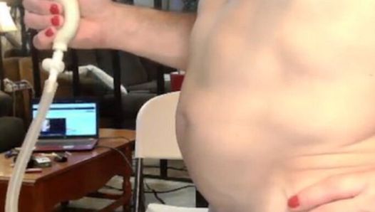 Acción de webcam de culo caliente - masturbación pervertida parte 1