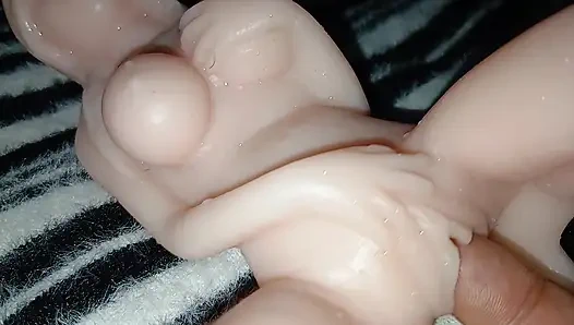 Ultra lifelike silicone doll pov - sesi solo 4k
