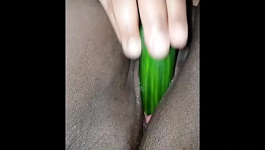 Stepmom fucks her edible dildo