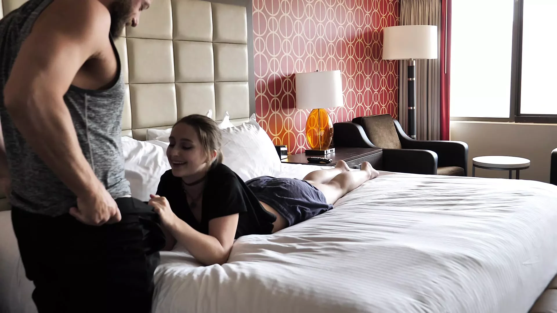 Vegas Vacation Amateur Couple Creampie