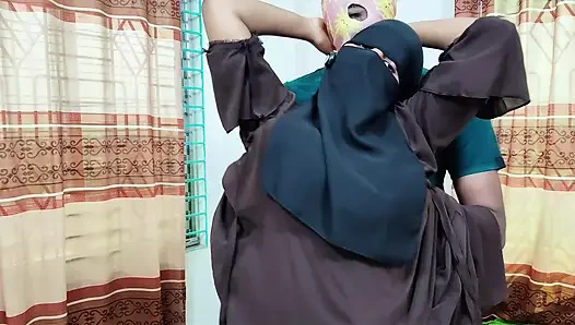Desi village Muslim step-mom and step-son crazy fuck in the bedroom