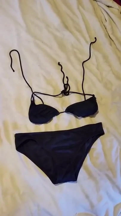 Talking about step mom's swimsuit and panties