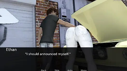 Project Hot Wife - car broke down and then i stripped and saw his dick