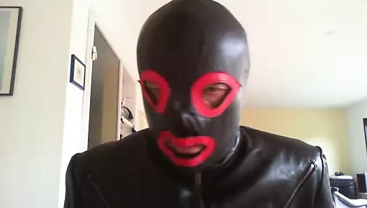 Im Lederoverall